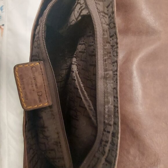 Dior Gaucho Double Saddle Bag in Brown Leather - Picture 11 of 12